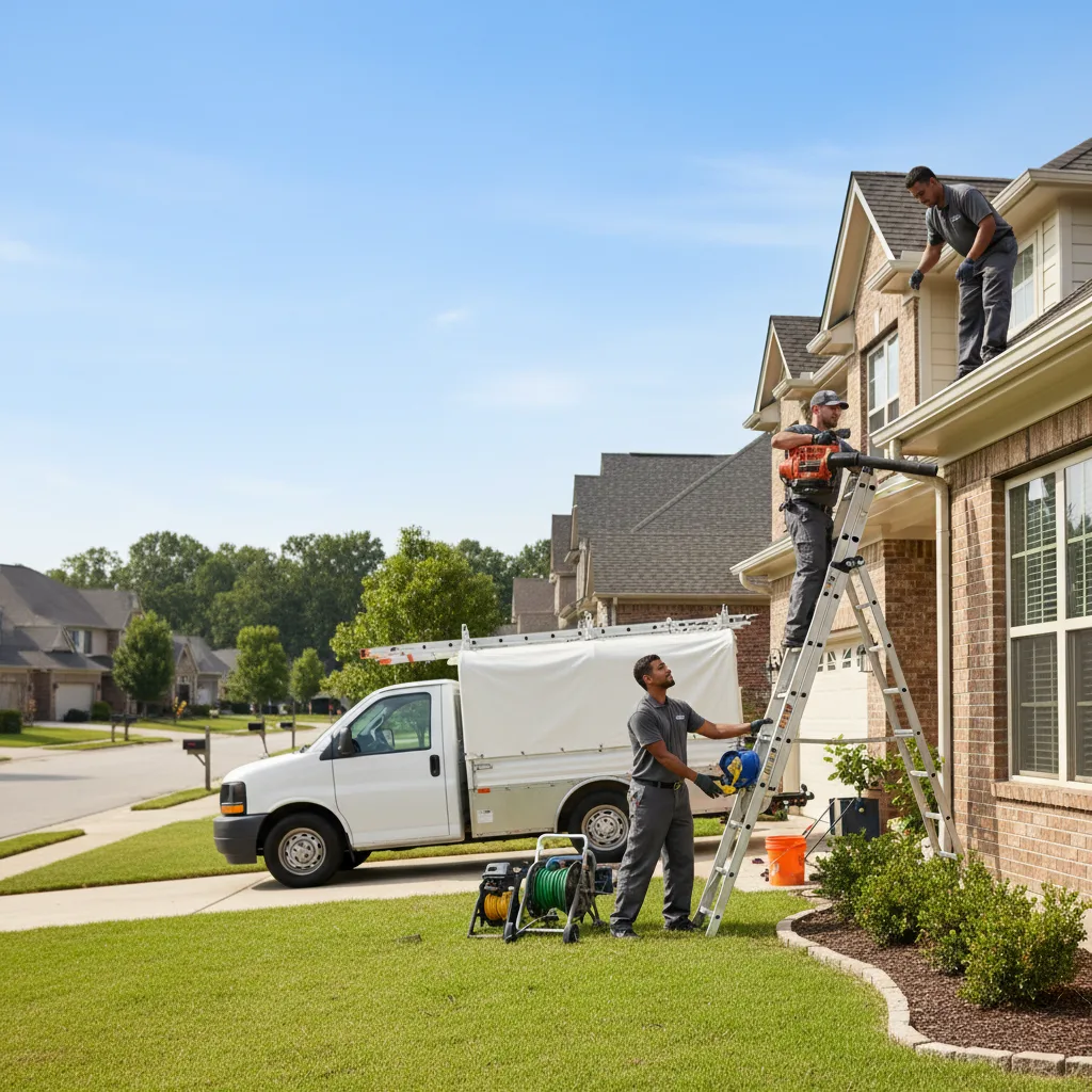 Home Gutter Service in Dexter City, OH near me